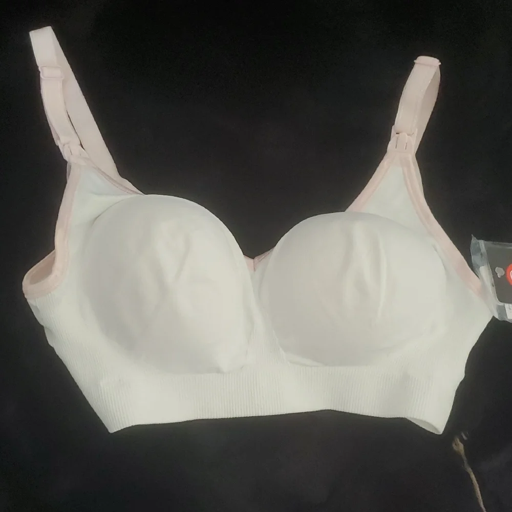 NWT BRAVADO DESIGNS MATERNITY BODY SILK SEAMLESS NURSING BRA ;SIZES: SMALL AND M - Picture 4 of 13